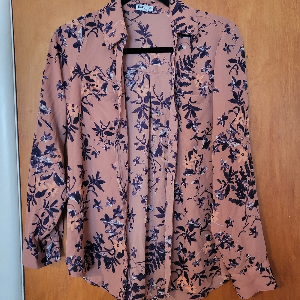 Express Floral Blouse